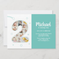 2.º Collage de fotos Personalizado de Nacimiento N