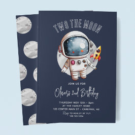 Invitación 2.º Cumpleaños De La Luna