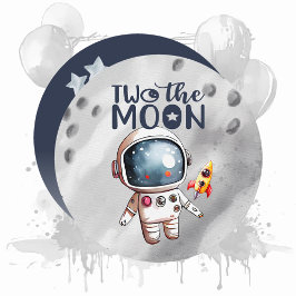 Invitación 2.º Cumpleaños El Niño De La Luna