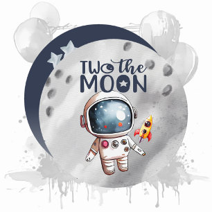 Invitación 2.º Cumpleaños El Niño De La Luna
