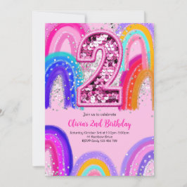 Invitación 2.º Fiesta arcoiris