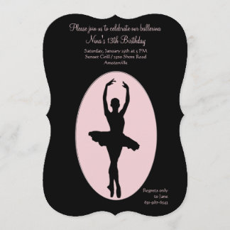 Invitación #2 de la bailarina del lugar central