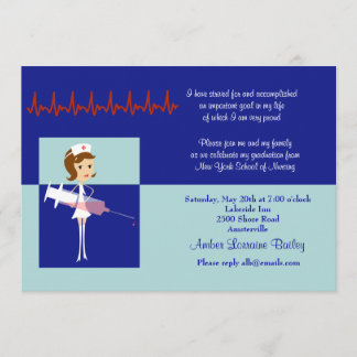 Invitación #2 de la graduación de la escuela de