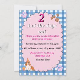 Invitación 2 dejar a los perros fuera