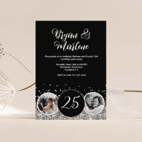 2 Foto entonces y ahora aniversario Boda de plata