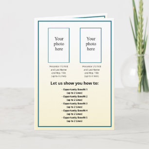 Invitación 2 Phts./Logo MT Sapph./Gold Tint Gradi. LDM híbrid