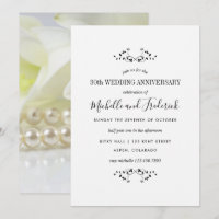 30º Aniversario de Boda de Perlas Personalizado
