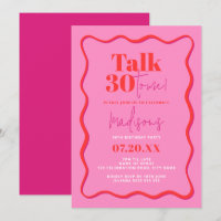 30.ª Conversación De Cumpleaños Treinta Para Mí Fr