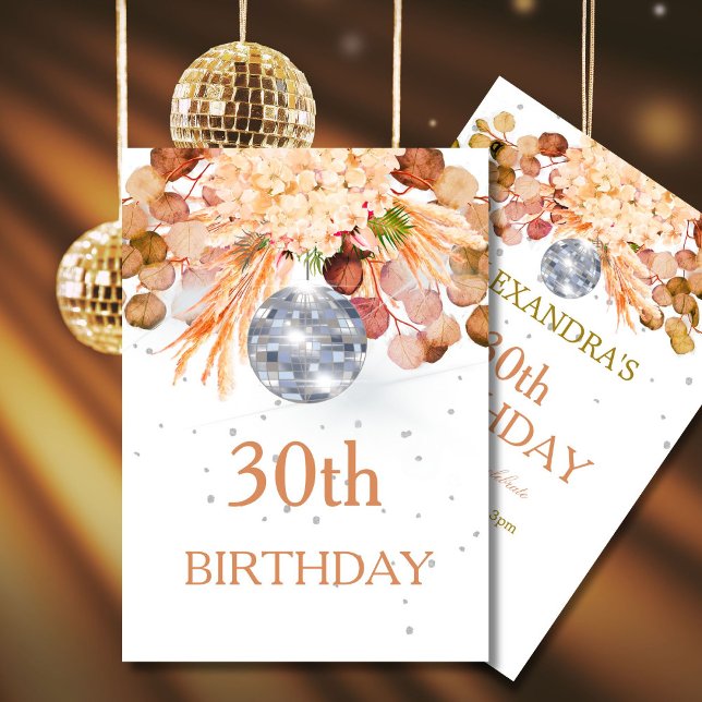 Invitación 30.ª disco floral (Subido por el creador)