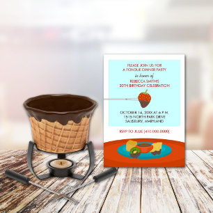 Invitación 30.ª fiesta de cumpleaños