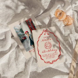 Invitación 30.ª fiesta de cumpleaños de Coquette Fotografiada