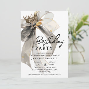 Invitación 30.ª Fiesta de Cumpleaños Mujeres