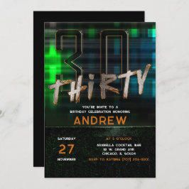 Invitación 30.ª Fiesta de ideas para hombres