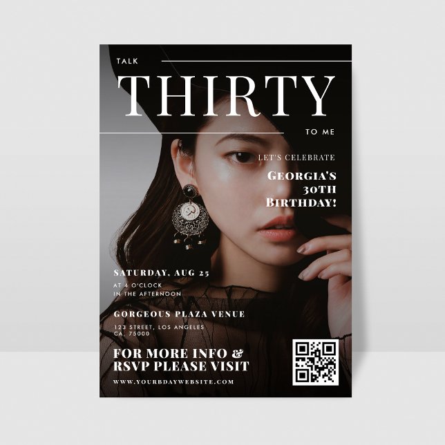 Invitación 30.ª portada de la revista fotográfica Personaliza (Subido por el creador)