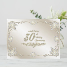 Invitación 30.º Boda Aniversario