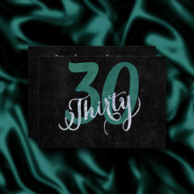 30.º verde | Fiesta del Aniversario Personalizado 