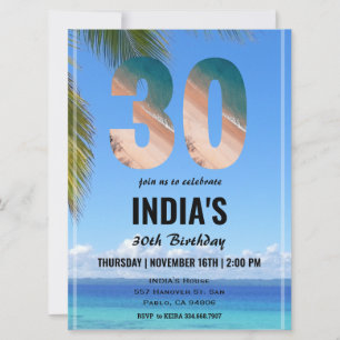 Invitación 30 Aniversario Tropical