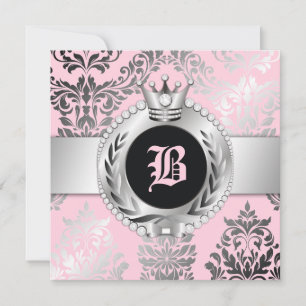 Invitación 311 Bomba Belladonte color rosa dulce