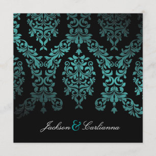 Invitación 311-Dashing jardín del mar del damasco el   en la