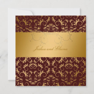 Invitación 311-Golden adivinan el chocolate 5,25 x 5,25