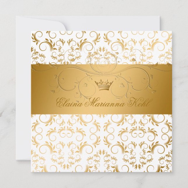 Invitación 311-Golden diVine blanco dulce 16 (Anverso)