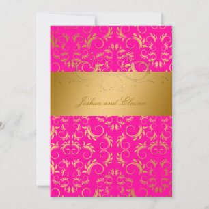 Invitación 311-Golden diVine Rosa de pasión
