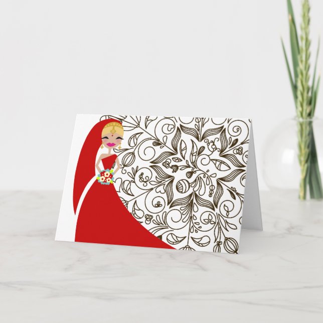 Invitación 311 Henna versión 2 Updo Blonde Indian (Anverso)