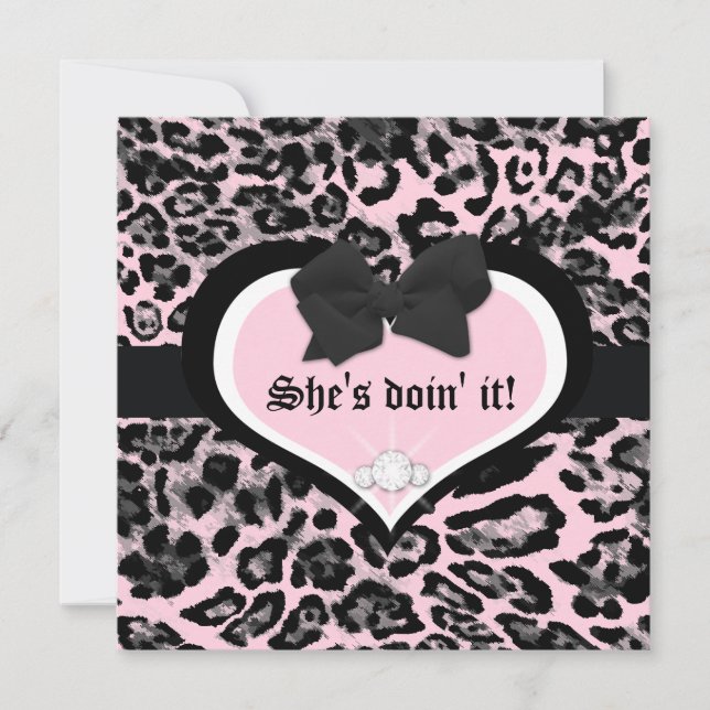 Invitación 311 Salvaje en el vuelo Heart Berry (Anverso)