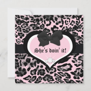 Invitación 311 Salvaje en el vuelo Heart Berry