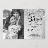 35º Aniversario con Foto - Plata