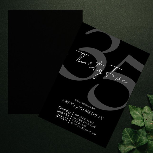 Invitación 35º cumpleaños (Subido por el creador)