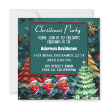 3.d Árboles verdes de Navidad | Danza divertida de