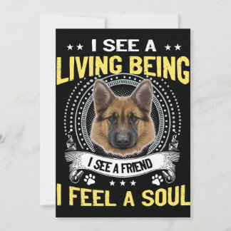 Invitación 3 I See A Living Being I See A Friend I feel A Sou