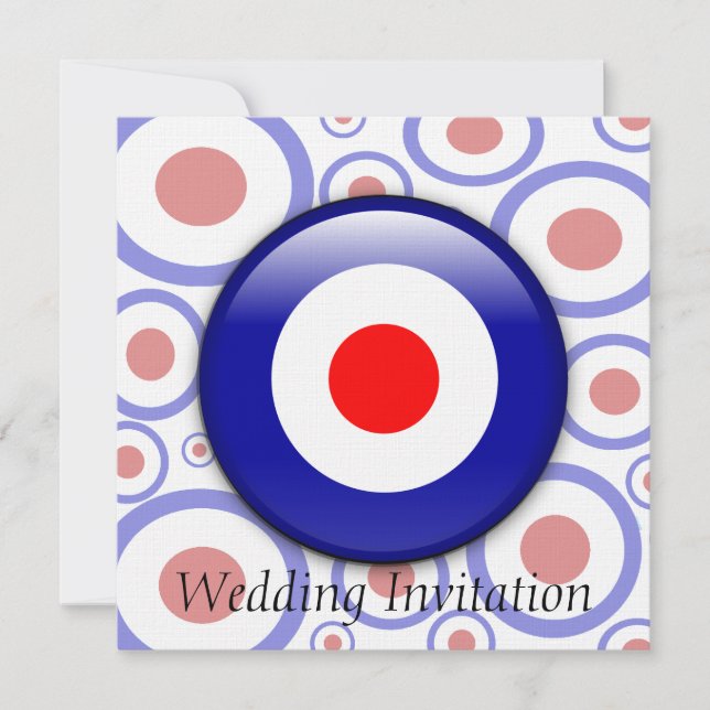 Invitación 3d Motivo de selección de método sesenta Invitació (Anverso)