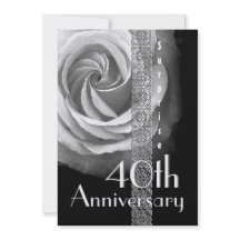 40º Aniversario de Boda Sorpresa Rosa PLATA