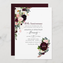 40º Aniversario de Bodas de Rubí