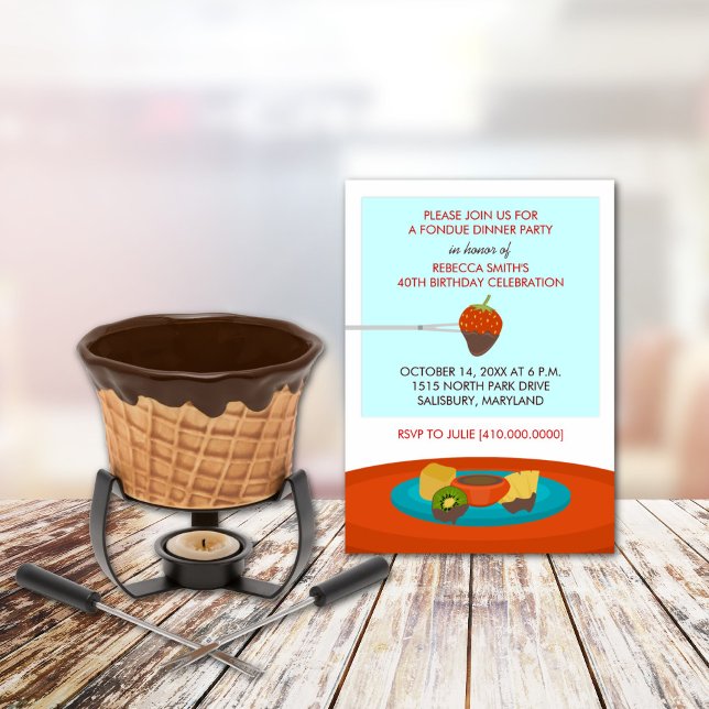 Invitación 40.ª fiesta de cumpleaños (Subido por el creador)