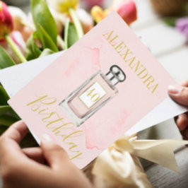 Invitación 40.º Monograma de Perfume de la Moda Francesa