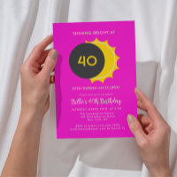 40 cumpleaños | Fiesta de eclipse solar parcial 20