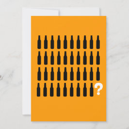 Invitación 40.o ¡Invitaciones del cumpleaños - alegrías de la