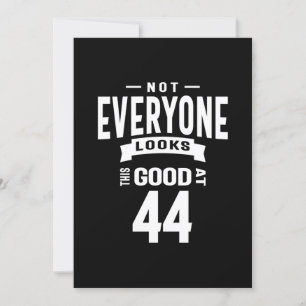 Invitación 44 años - Regalo divertido para el 44 cumpleaños
