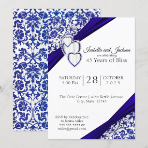 Invitación 45/65 Aniversario de Sapphire