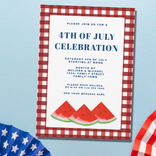 Invitación 4 De Julio