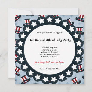 Invitación 4 de julio