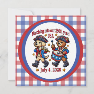 Invitación 4 de julio 2014: 250 Aniversario Semiquincentenari