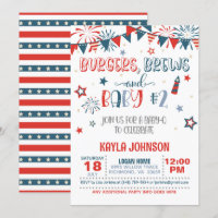 4 de julio Baby Q Baby Shower - Baby 2