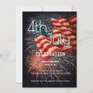 Invitación 4 de julio Festín de Celebración