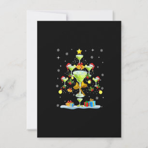 Invitación 4.nEZ Margarita Árbol de Navidad Feliz Navidad Mar
