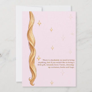 Invitación 4 - Princesa para siempre