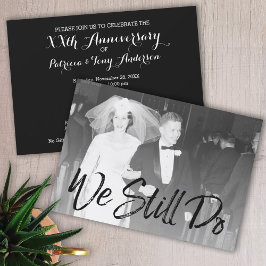Invitación 50º Aniversario de Boda y Foto - Aún lo Hacemos